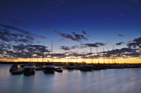 Beautiful Sunset Clear Water photo by Len Villano