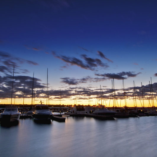 Beautiful Sunset Clear Water photo by Len Villano